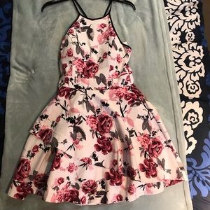 Floral skater dress